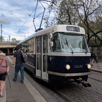 Photo taken at Hlavní nádraží (tram) by Bára D. on 4/25/2019