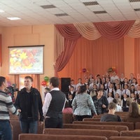 Photo taken at Актовый зал Гимназии 7 by Daria on 10/2/2015