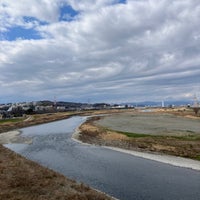 Photo taken at 稲城大橋 by Hide T. on 2/25/2023