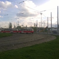 Photo taken at Sídliště Řepy (tram) by Tomas N. on 4/8/2014