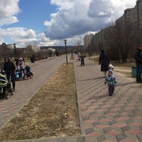 Photo taken at Бульвар Заречный by Дарья М. on 4/18/2015