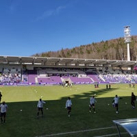Photo taken at Erzgebirgsstadion by Martin v. on 2/24/2019