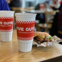 Photo taken at Five Guys by Pat D. on 3/31/2019