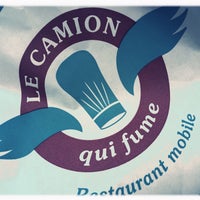 Photo taken at Le Camion qui Fume – BNF by Pat D. on 4/2/2016