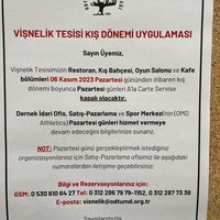 Photo taken at ODTÜ MD Vişnelik Tesisleri by Suat B. on 12/2/2023