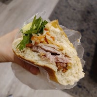 Photo taken at Saigon Vietnamese Sandwich Deli by Fannie S. on 7/1/2023