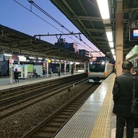 Photo taken at Chuo Local Line Nakano Station by つじやん@底辺YouTuber on 12/18/2018