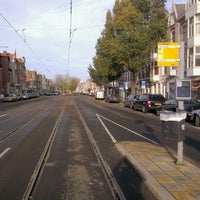 Photo taken at Tramhalte Weimarstraat by Robin v. on 11/20/2012