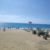 Photo taken at Cleopatra Beach by Süleyman İ. on 3/10/2024