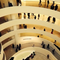 Photo taken at Christopher Wool at The Guggenheim Museum by Al M. on 12/31/2013