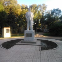 Photo taken at памятник Маяковскому by Lilya S. on 9/1/2014