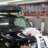 Photo taken at Nylund&amp;#39;s Collision Center by Brian H. on 8/14/2013