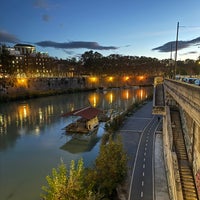 Photo taken at Ponte Cavour by Alessandro G. on 11/23/2023