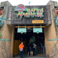 Photo taken at Jurassic Park Rapids Adventure by Ong Xiang 王. on 10/11/2020