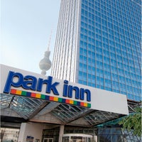 Photo taken at Park Inn by Radisson Berlin Alexanderplatz by EVENT Hotels on 4/1/2014