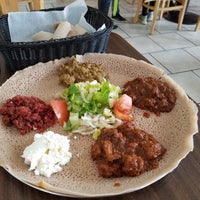 Photo taken at Mudai Ethiopian Restaurant by Alexander K. on 3/18/2018