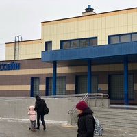 Photo taken at Бассейн «Радужный» by Andrey S. on 1/28/2018