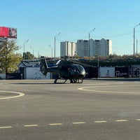 Photo taken at Heliport Moscow by Andrey S. on 10/8/2021