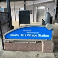 Photo taken at South Hills Village Trolley Stop by Ayla S. on 11/28/2023