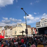 Photo taken at Place Rouppeplein by Theo V. on 5/1/2018
