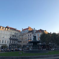 Photo taken at Place Rouppeplein by Theo V. on 10/10/2018