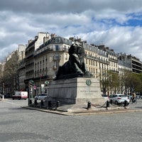 Photo taken at Place Denfert-Rochereau by Dmitry N. on 3/27/2023