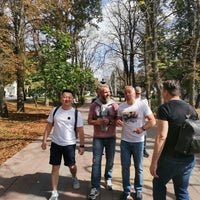 Photo taken at Аллея на просп. Карла Маркса by Vyacheslav K. on 9/18/2021