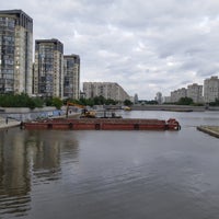 Photo taken at Устье реки Смоленки by Den M. on 7/10/2019