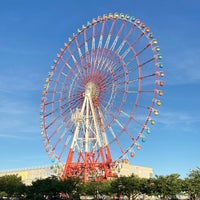 Photo taken at Palette Town Giant Sky Wheel by Kaya on 8/31/2022