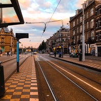 Photo taken at Tramhalte Van Baerlestraat by Carl-Cyril D. on 7/3/2017
