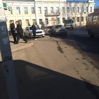 Photo taken at Остановка «Площадь Революции» by Михаил М. on 4/18/2014