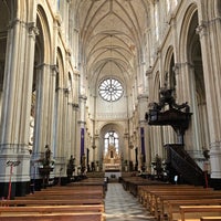 Photo taken at Église Sainte-Catherine / Sint-Katelijnekerk by tom v. on 3/7/2024