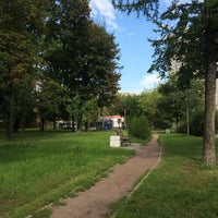 Photo taken at Семёновский парк by Анастасия Т. on 8/14/2016