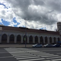 Photo taken at Novy Petergof railway station by Санчес F. on 6/16/2015