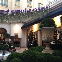 Photo taken at Hôtel Four Seasons George V by Julie P. on 4/24/2013