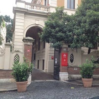 Photo taken at Instituto Cervantes di Roma by Gabriele V. on 10/13/2012