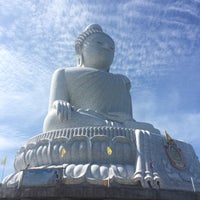 Photo taken at The Big Buddha by K🅰terina on 1/9/2015