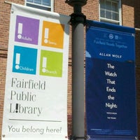 Photo taken at Fairfield Public Library by E.B. C. on 5/13/2012