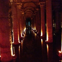 Photo taken at Basilica Cistern by Tafuin on 5/3/2013
