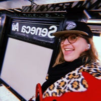 Photo taken at MTA Subway - Seneca Ave (M) by Kathleen G. on 4/7/2022
