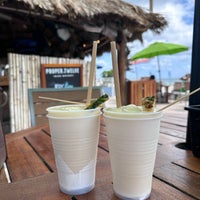 Photo taken at Bamboo Beach Tiki Bar &amp;amp; Cafe by Jerry C. on 4/16/2024