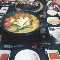 Photo taken at Mapo Korean BBQ Restaurant 마포상회 by Seçil Ö. on 7/4/2018