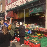 Photo taken at Tooting Market by K F. on 4/18/2019