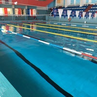 Photo taken at Vali zeki şanal kapalı yüzme havuzu by Kayhan on 3/15/2017