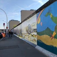 Photo taken at East Side Gallery by Carlos A. on 10/10/2018