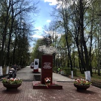 Photo taken at Памятник И.С.Полбин by Елена Ж. on 5/8/2021