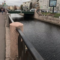 Photo taken at Karpovka River by Елена Ж. on 10/15/2021