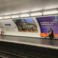 Photo taken at Métro Blanche [2] by Chris C. on 9/11/2021