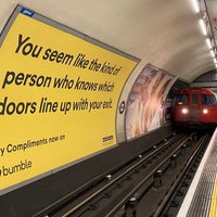 Photo taken at Embankment London Underground Station by Chris C. on 6/23/2023