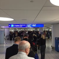 Photo taken at TSA Security Checkpoint C/D by Chris C. on 11/9/2015